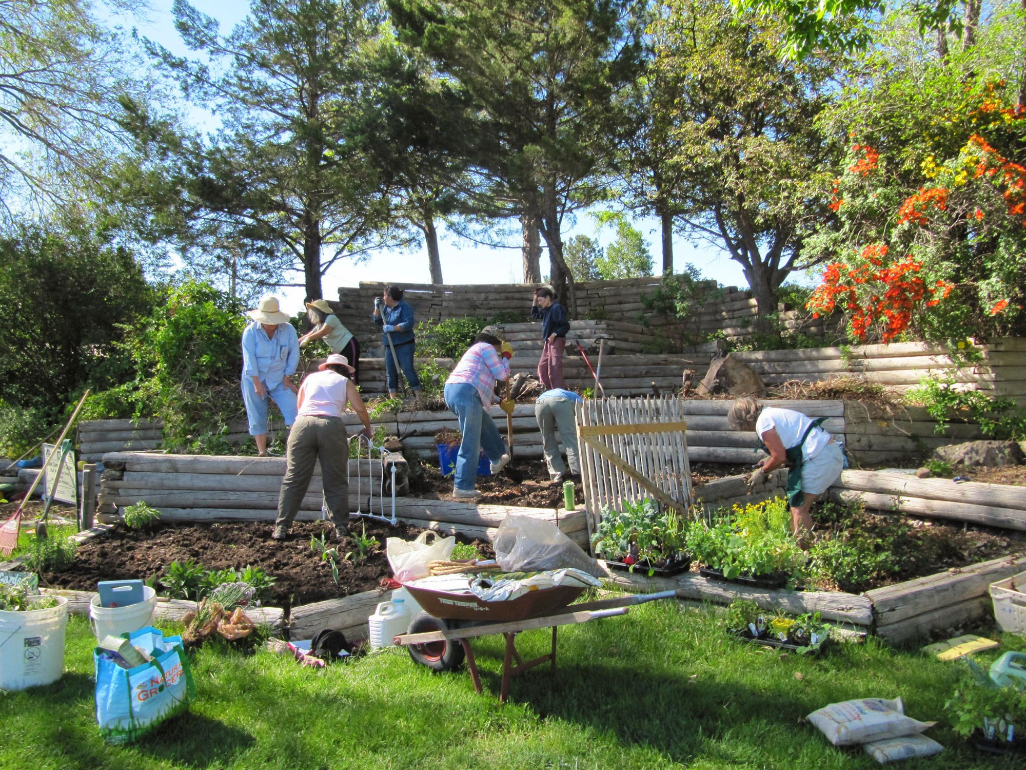 members community garden